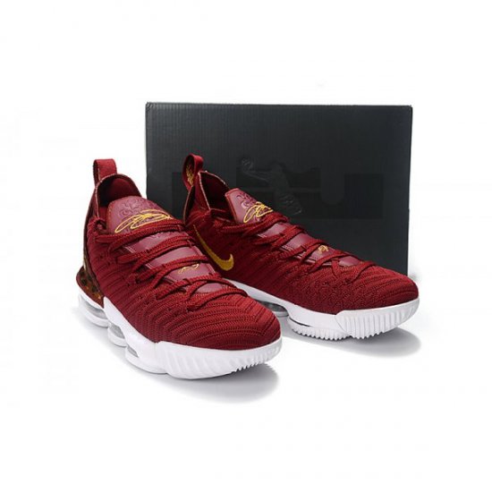 Nike Erkek Lebron 16 Kırmızı / Metal Altın / Renkli Basketbol Ayakkabısı Türkiye - CS728FQ7